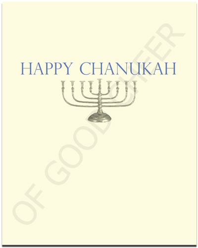 happy chanukah card