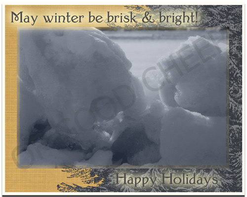 happy holidays card