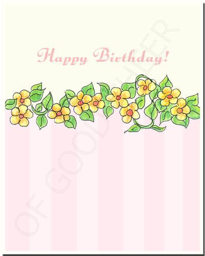 birthday card