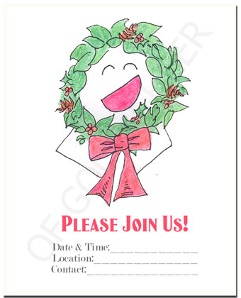 christmas invitation